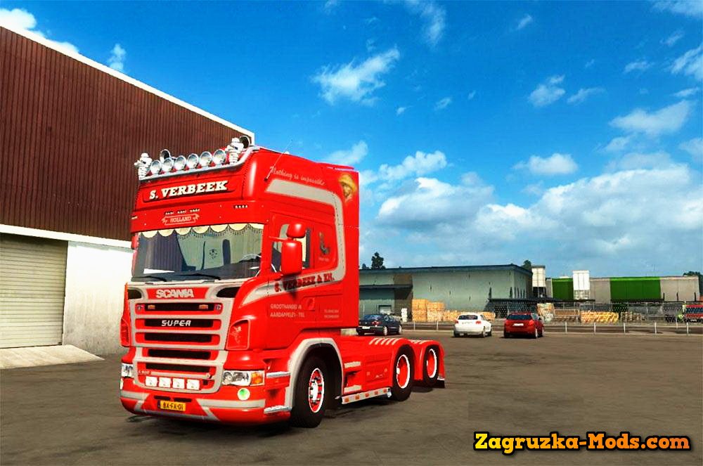 Scania Verbeek Edition v1.0 (1.18.x) for ETS 2