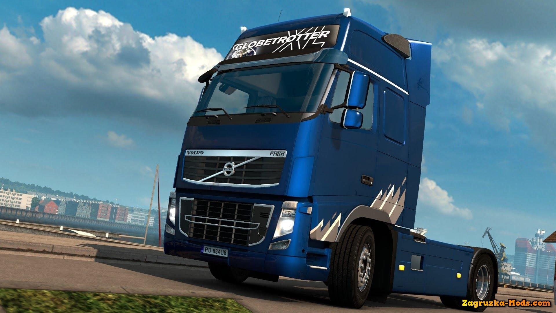 Volvo FH 2009 Ocean Race Limited Edition Skin v1.0 for ETS 2