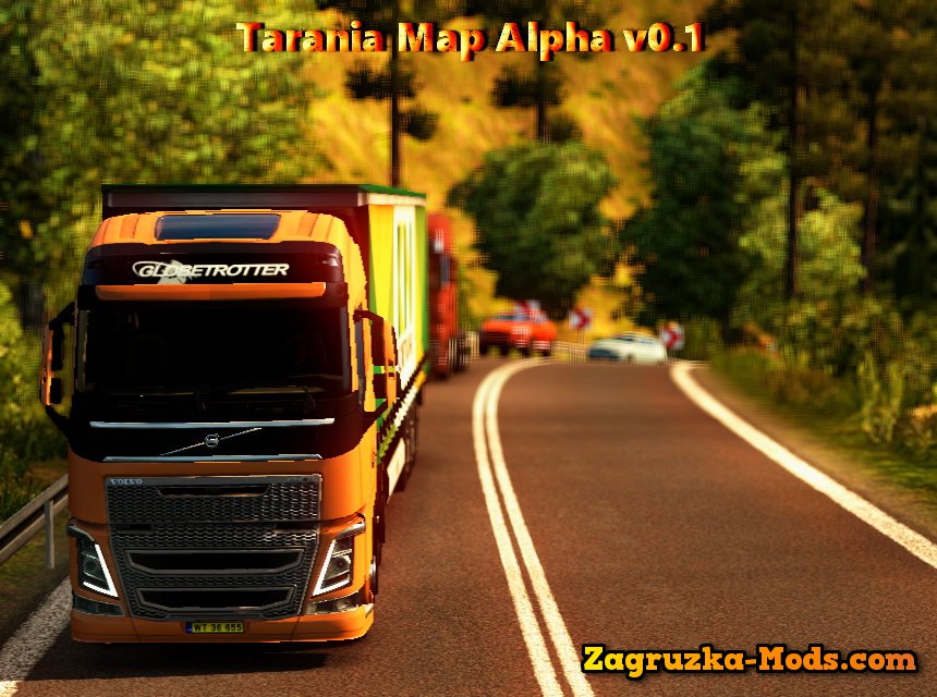 Tarania Map Alpha v0.1 for ETS 2