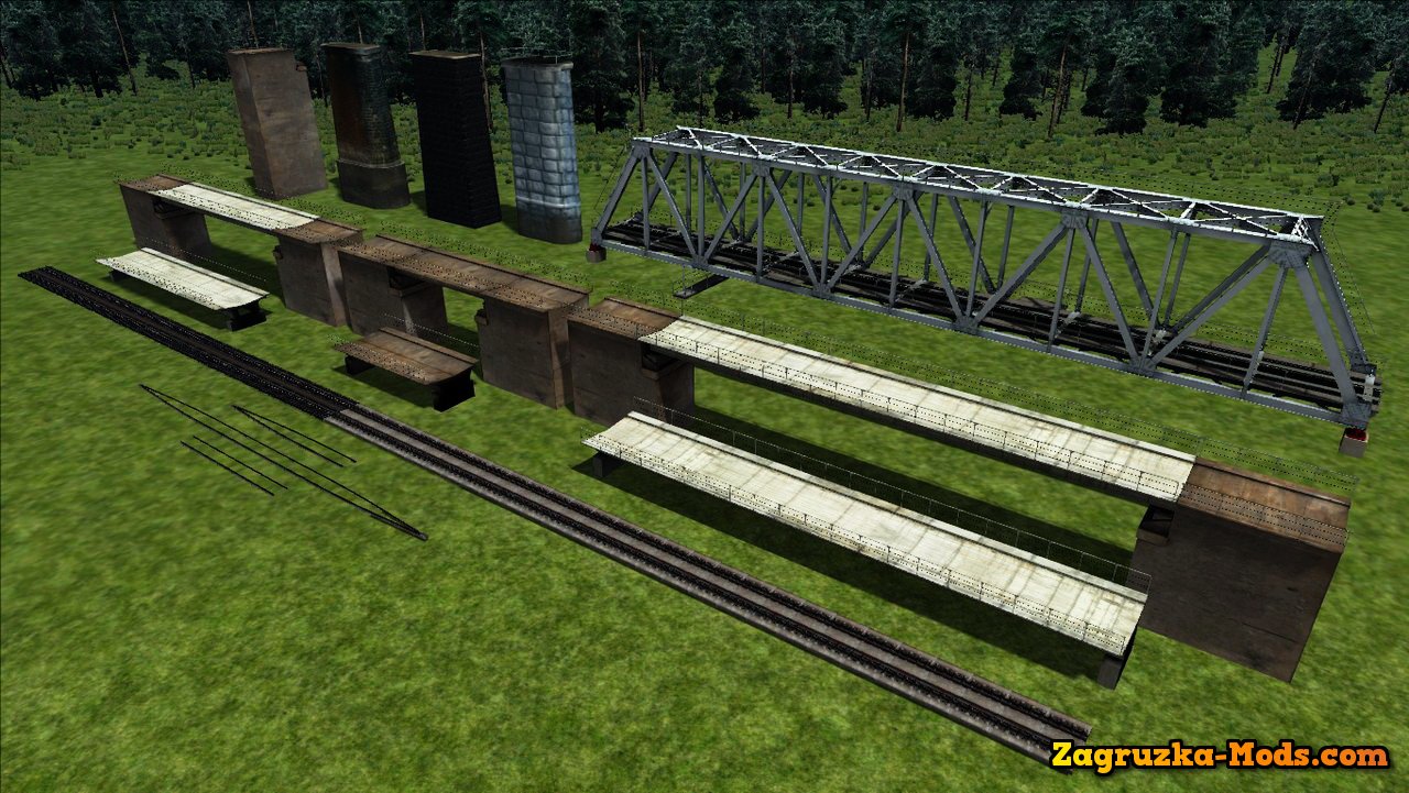 Bridges Pack Kit v1.0 for Train Simulator 2015