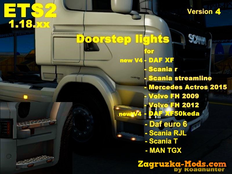 Doorstep Ligths v4.0 for ETS 2