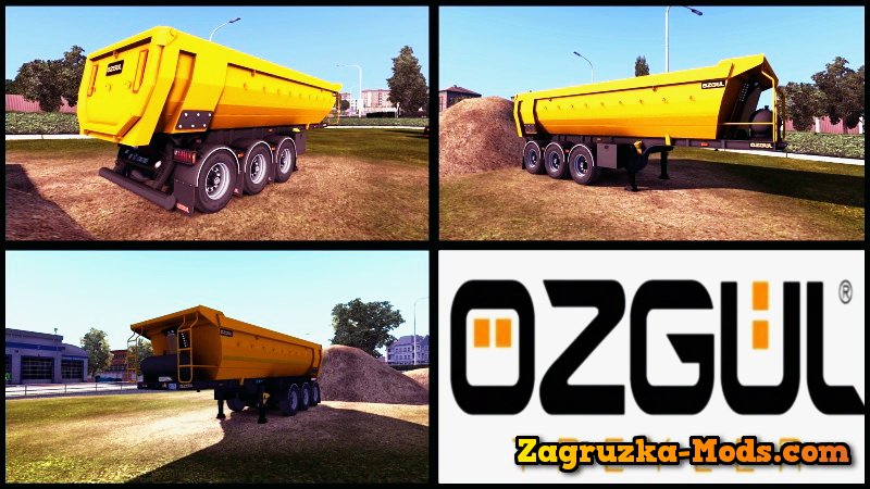 Özgül Dump Trailer v1.0 for ETS 2