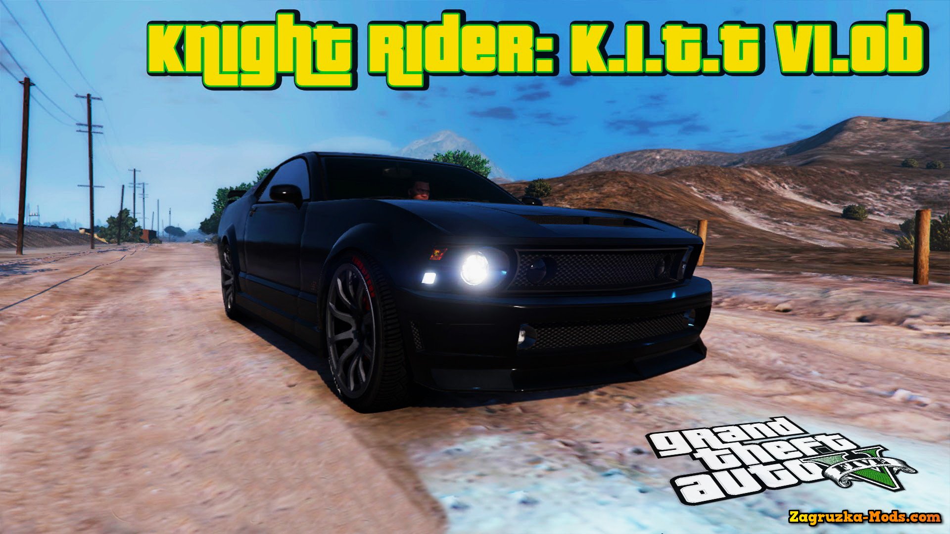 Knight Rider Mod v1.7 by 3id for GTA 5