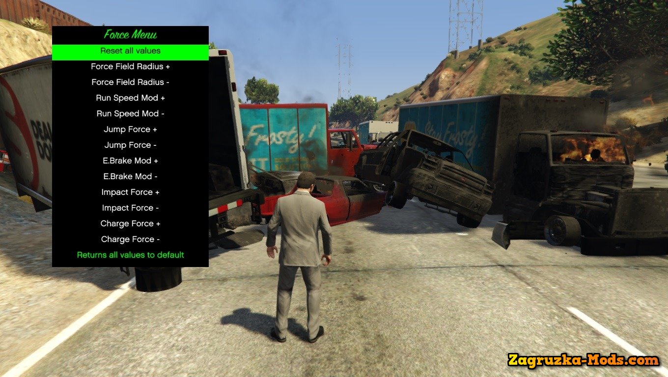 The Unstoppable Force v0.3 for GTA 5 The Unstoppable Force v0.3 for GTA 5