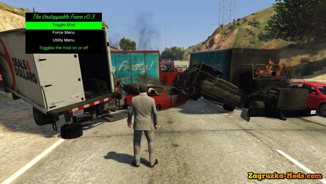 The Unstoppable Force v0.3 for GTA 5 The Unstoppable Force v0.3 for GTA 5