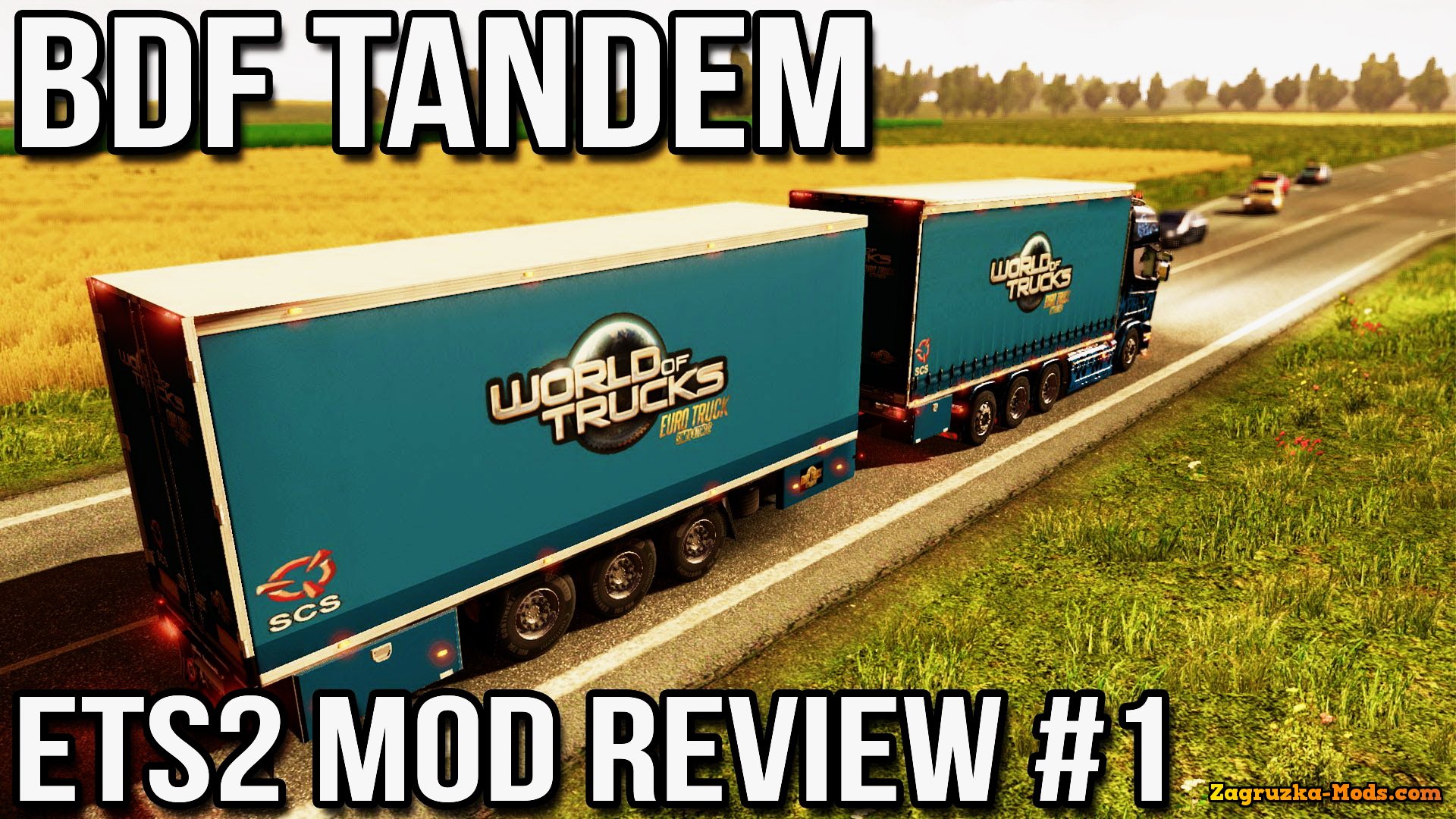 BDF Tandem Truck Pack v45.0 for ETS 2 BDF Tandem Truck Pack v45.0 for ETS 2
