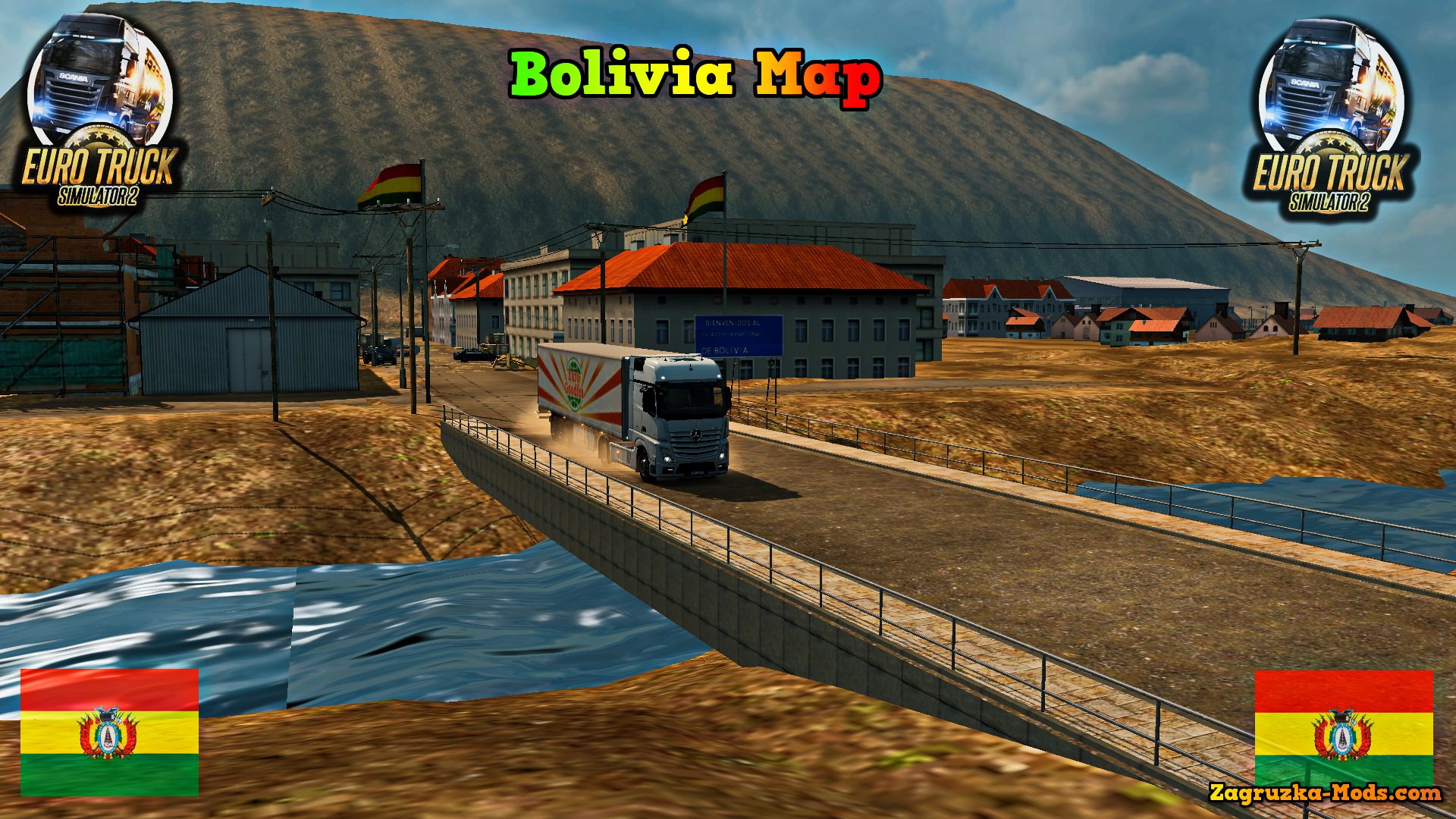 Bolivia Map v1.2 by MaxiZarich for ETS 2