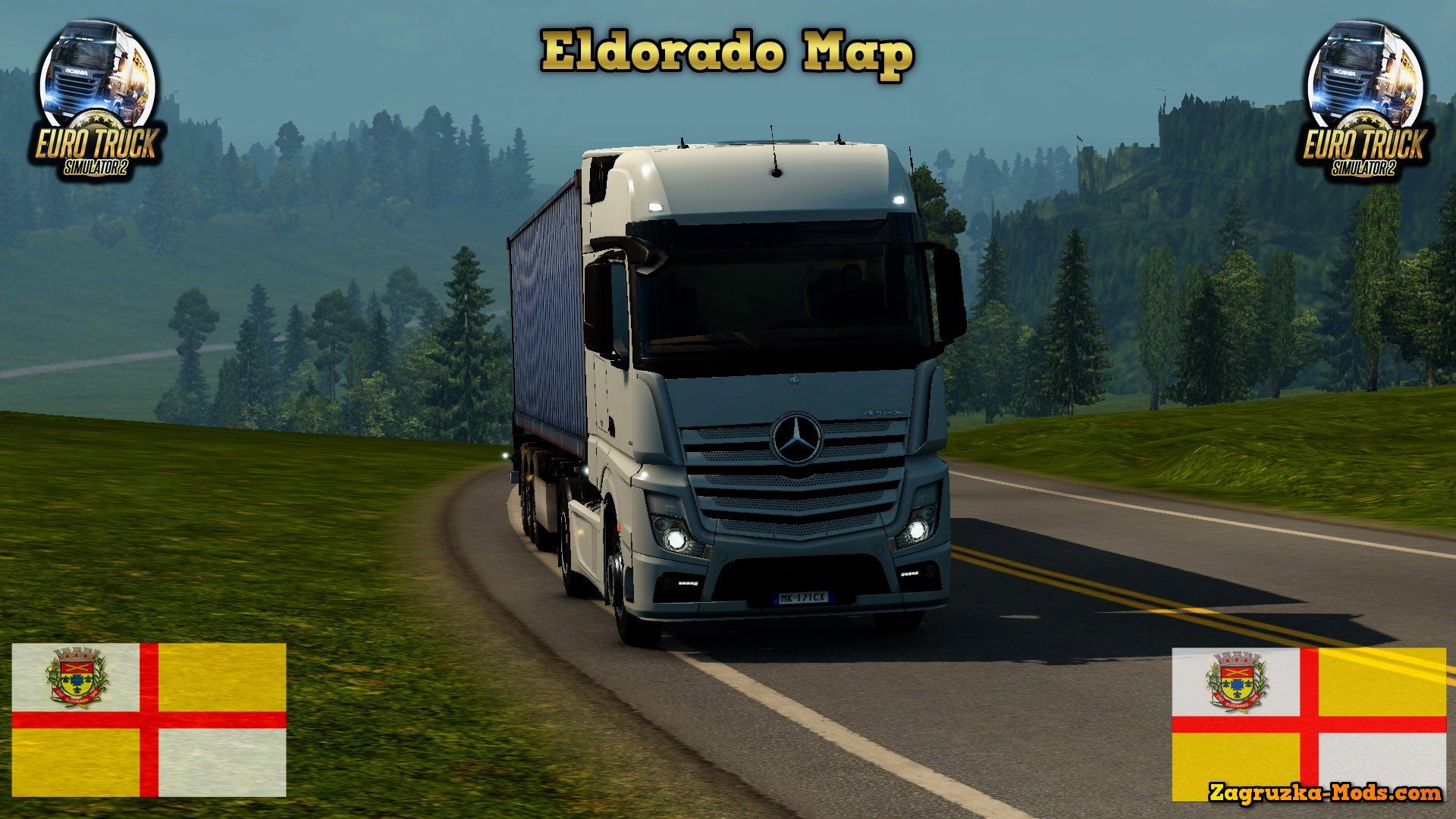 Eldorado Map v1.4 for ETS 2