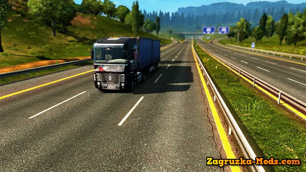 Improving Road Texture By Thalken for ETS 2