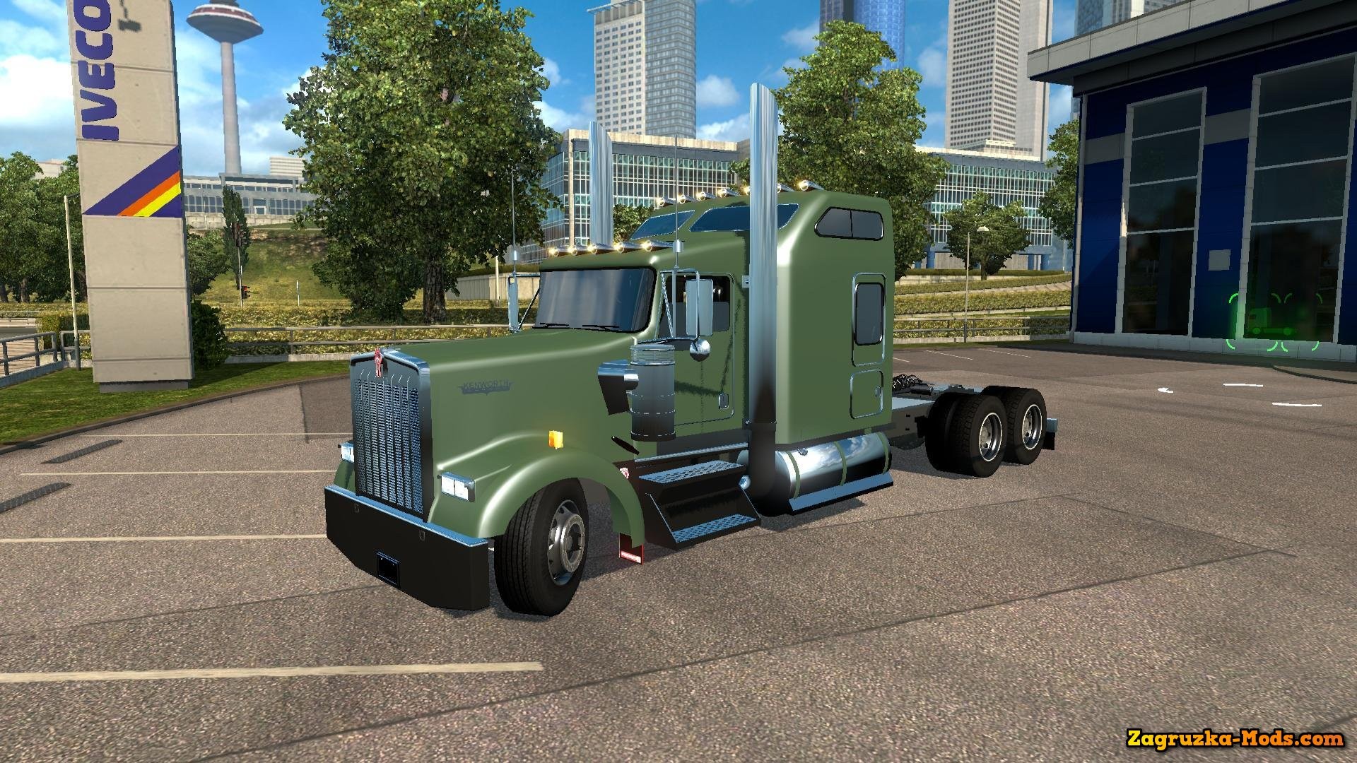 Kenworth W900L v1.5 for ETS 2 Kenworth W900L v1.5 for ETS 2