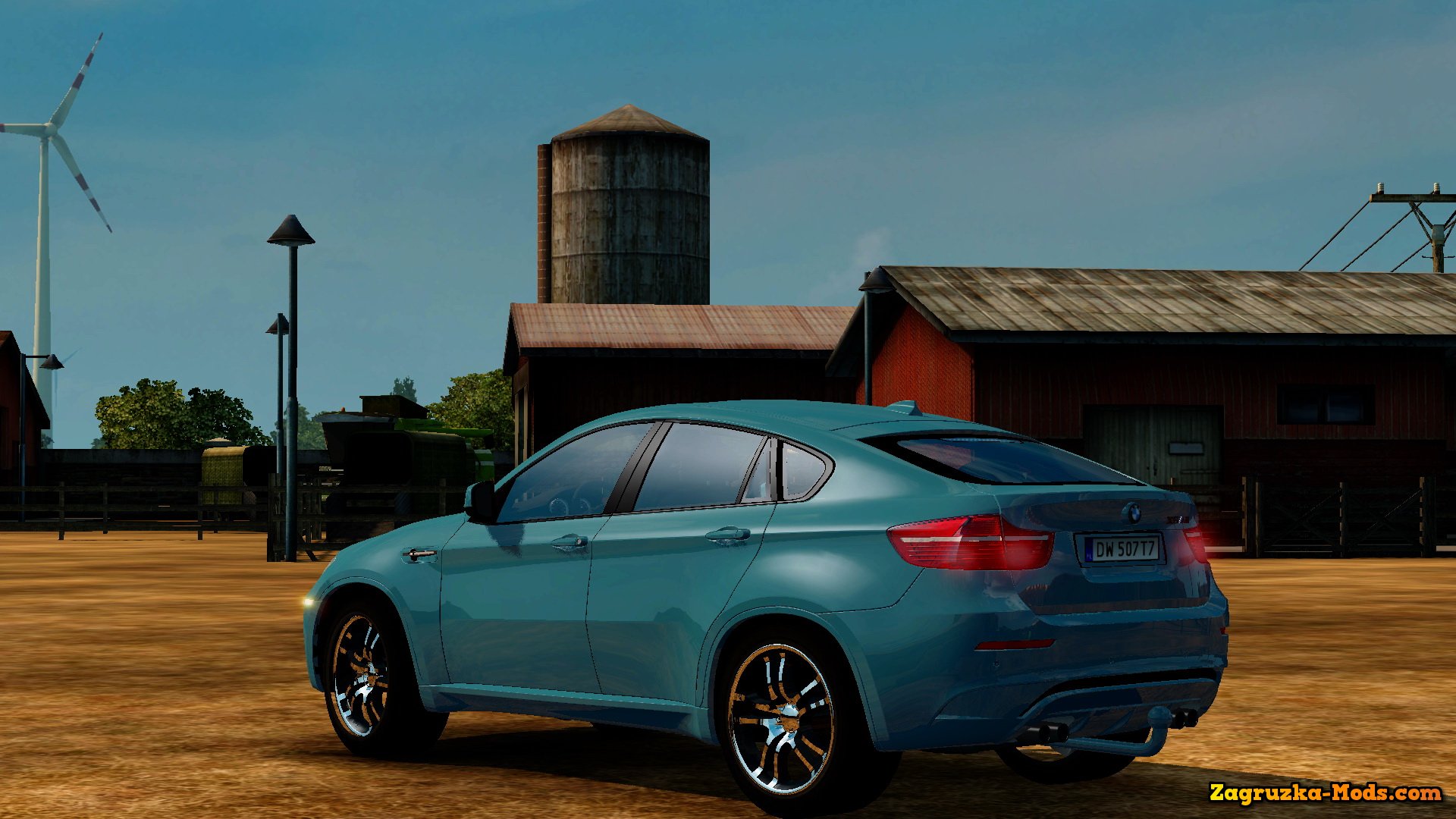BMW X6 + Interior + Sound v3.0 for ETS 2 BMW X6 + Interior + Sound v3.0 for ETS 2