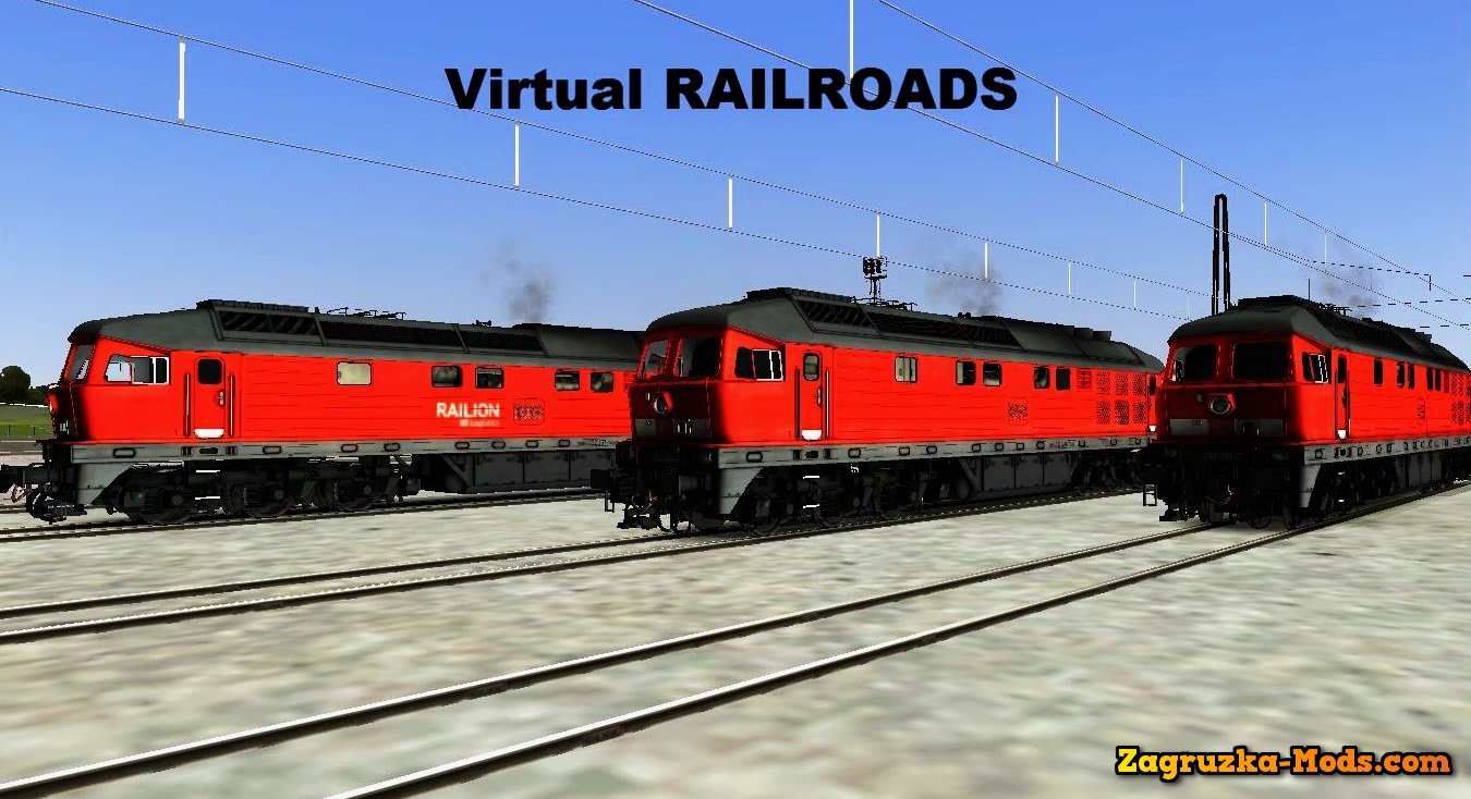 Locomotive BR-232 Lyudmila for Train Simulator 2015