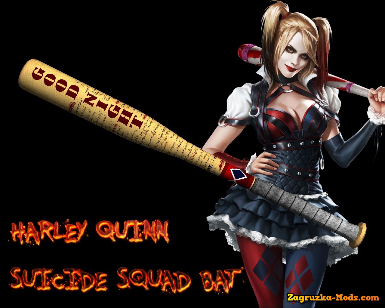 Harley Quinn Suicide Squad Bat v1.1 for GTA 5