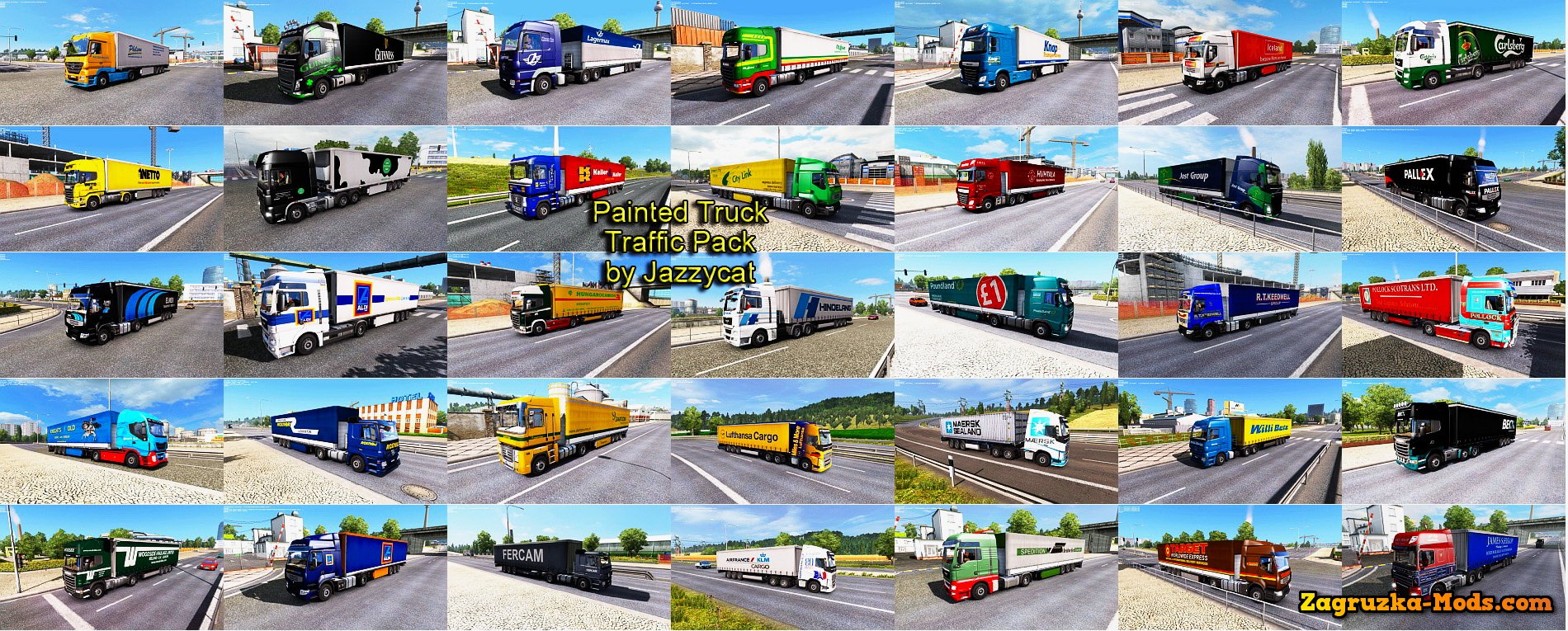 Truck Traffic Pack 1.8.2 for ETS 2