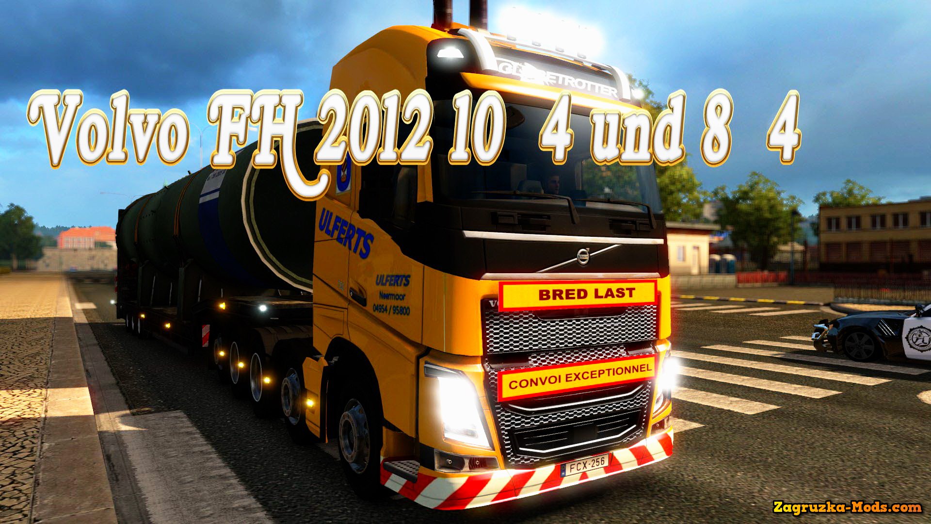 Volvo FH 2012 10×4 + 8×4 Ulferts v4.1 for ETS 2