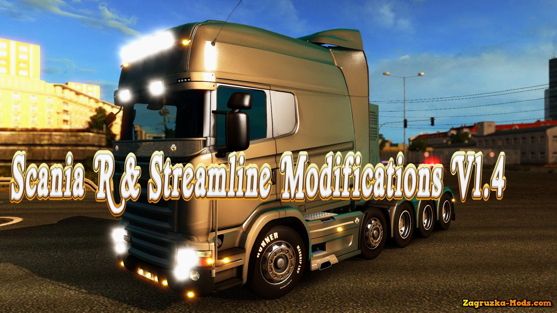 Scania R & Streamline Modifications v1.4 for ETS 2