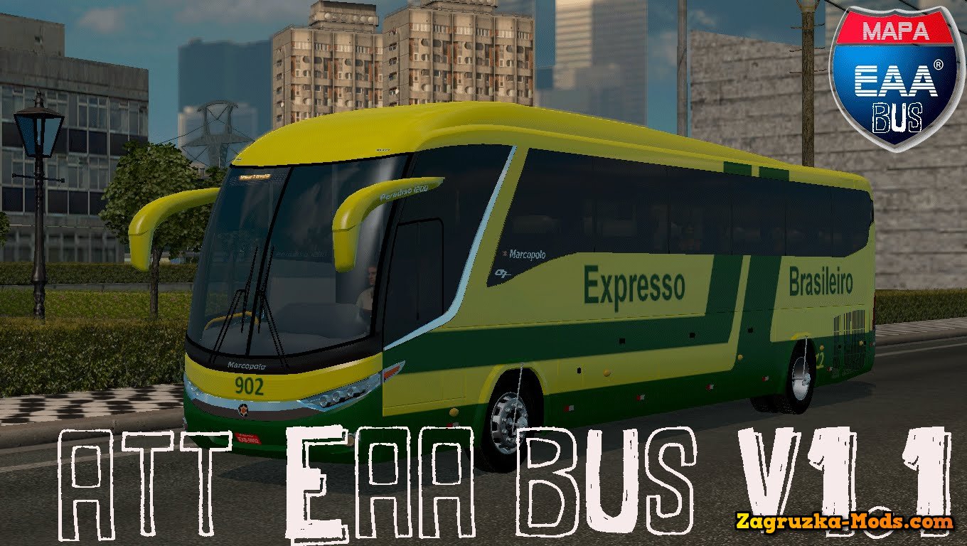 EAA Bus Map v1.3 for ETS 2