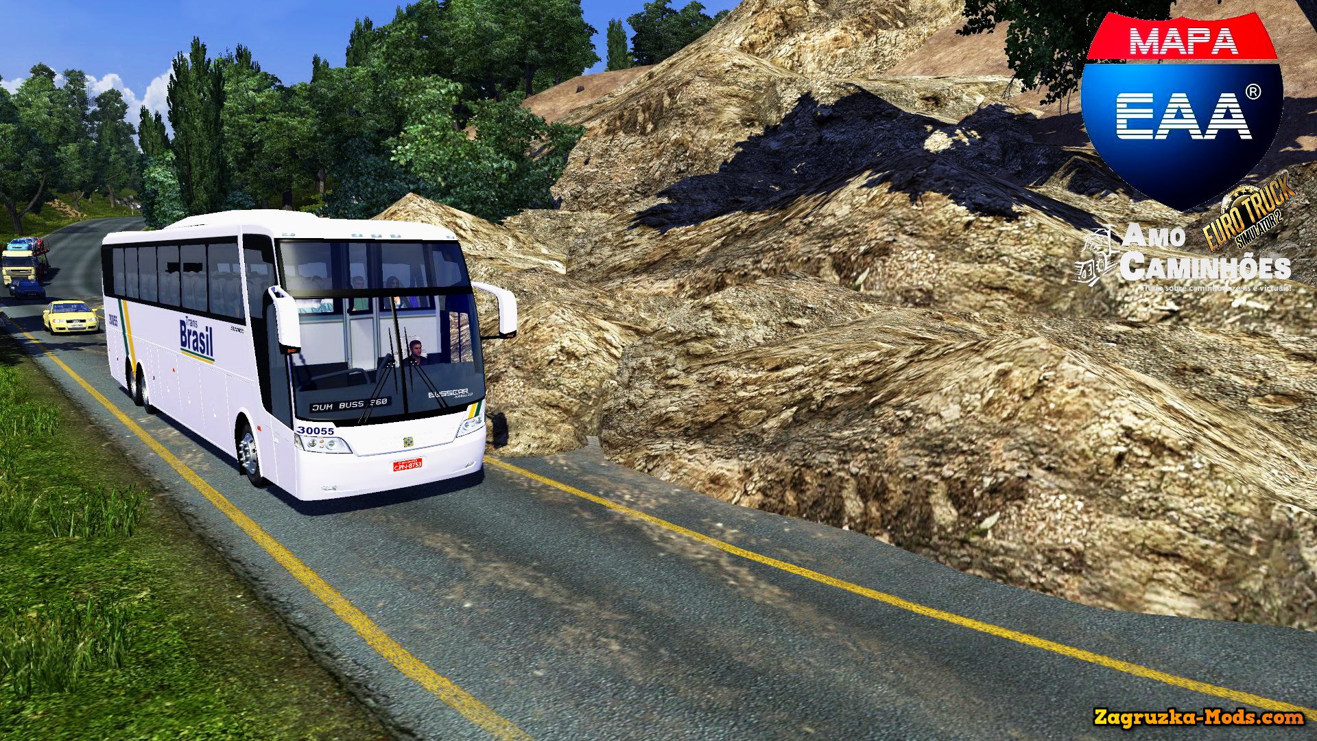 EAA Bus Map v1.2 for ETS 2