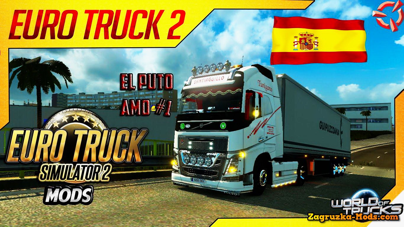 Map Spain v1.0 for ETS 2