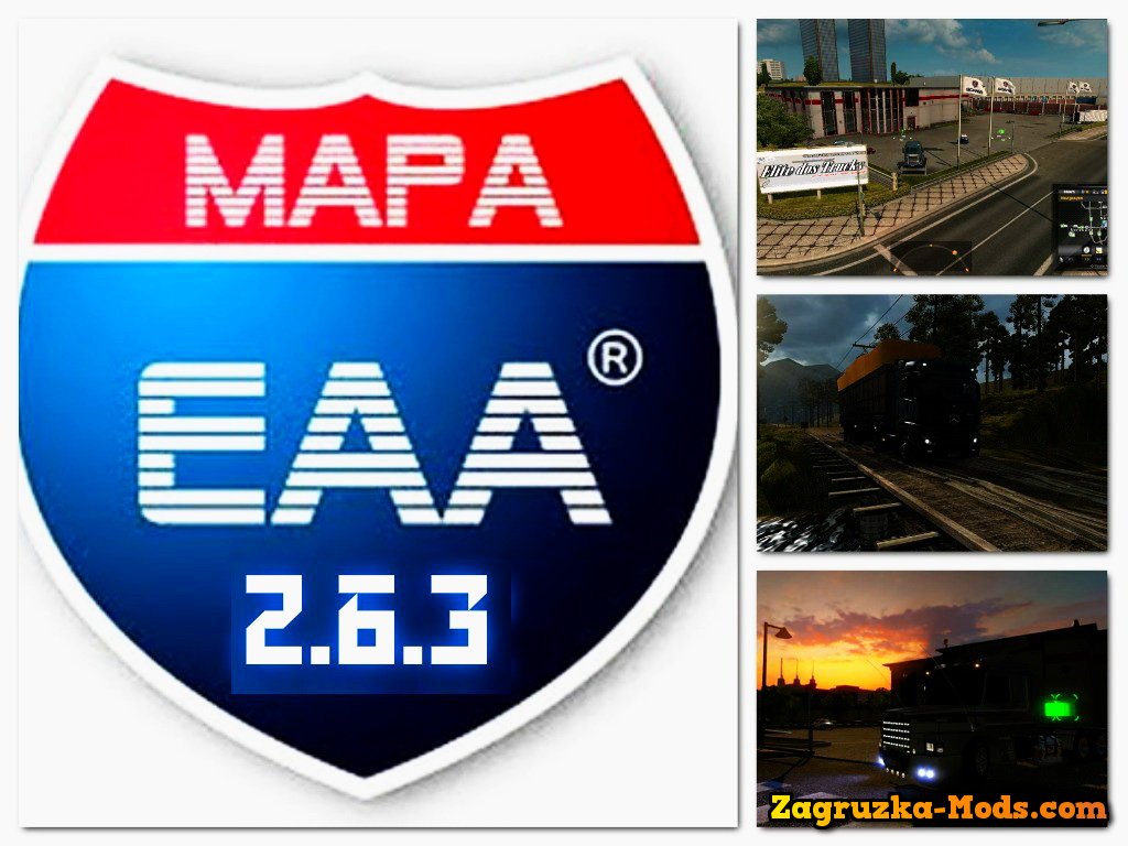 Brasil Map EAA v2.6.3 for ETS 2