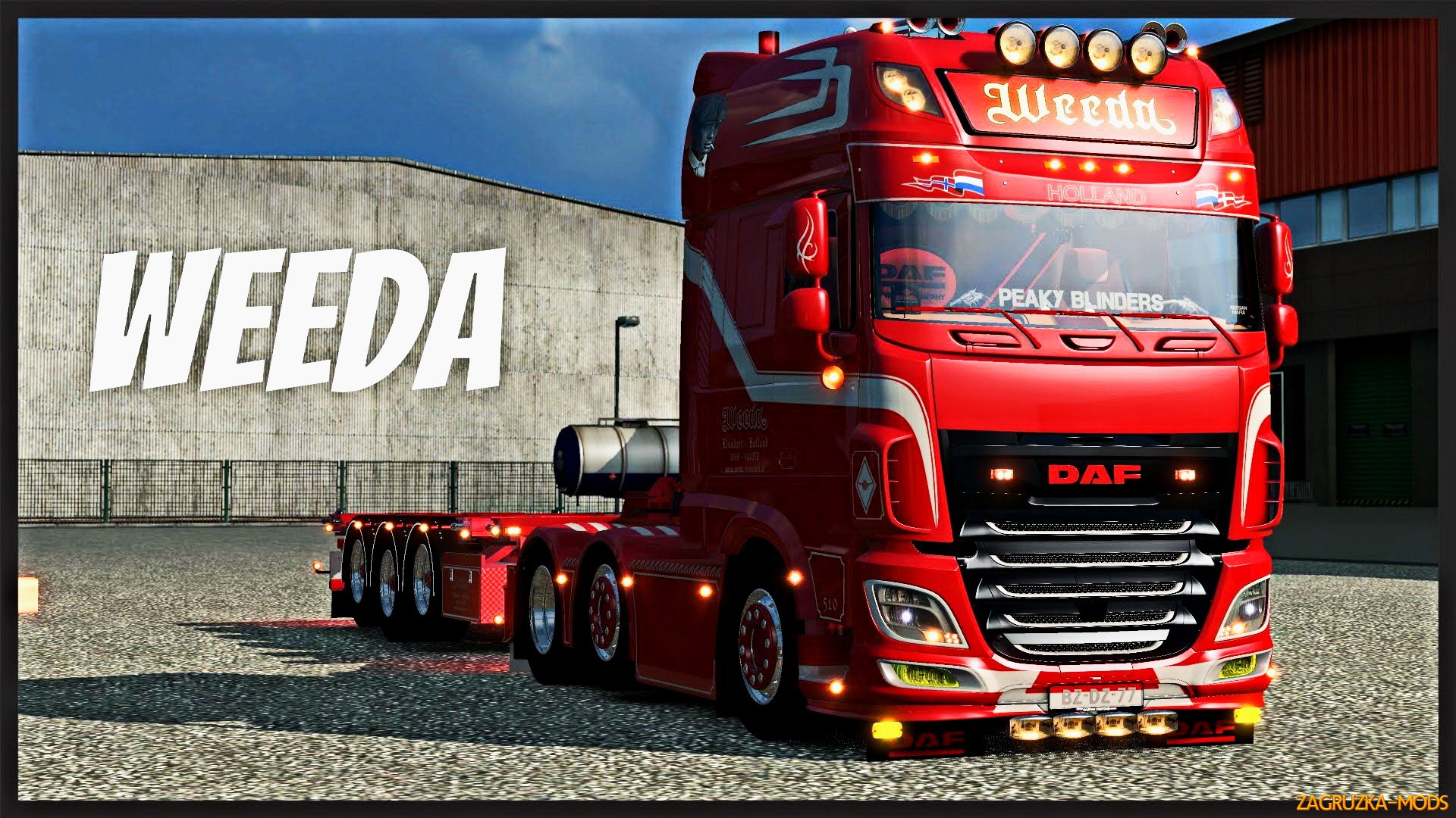 DAF XF Euro 6 Weeda (1.19.x) for ETS 2