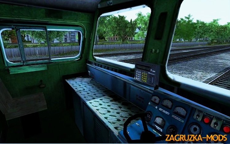 Locomotive 2TE10M 1034 for Train Simulator 2015