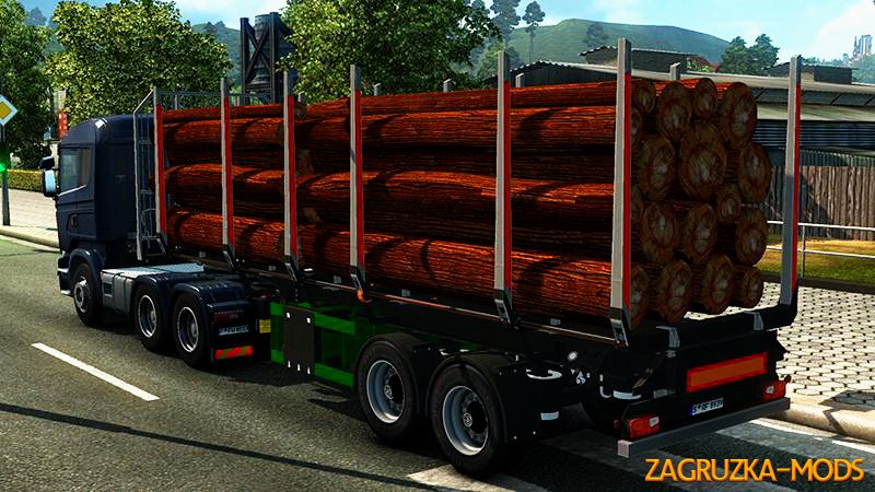 Logs Trailer Standalone v1.0 for ETS 2