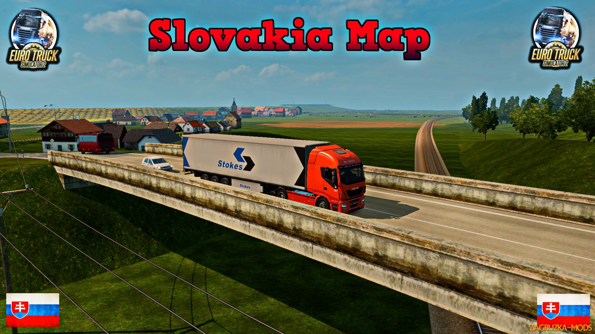 Slovakia Map v3.1 for ETS 2