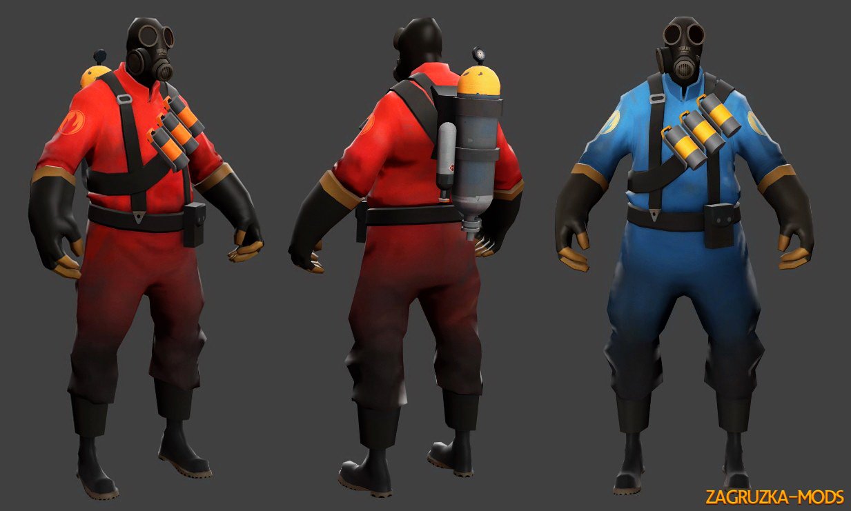 The Pyro from Team Fortress 2 for CS:GO