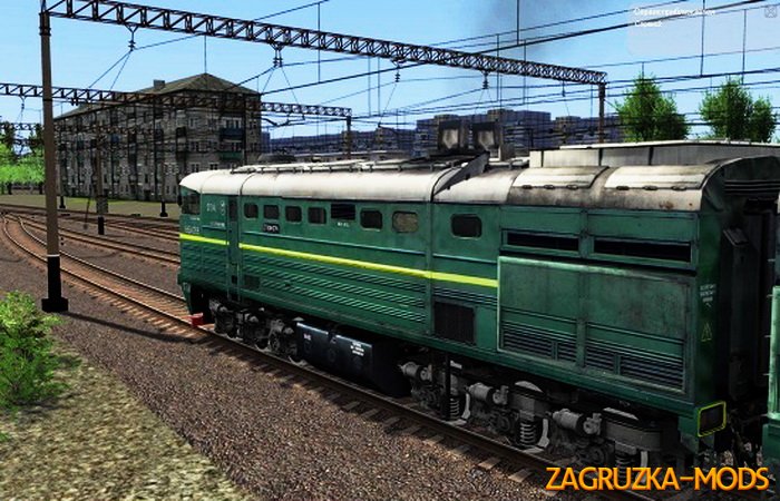 Locomotive 2TE10M 0714 for Train Simulator 2015