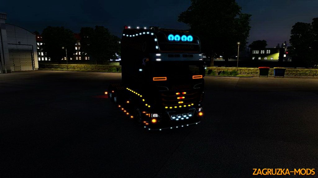 Backlit Signs for trucks v1.0 for ETS 2