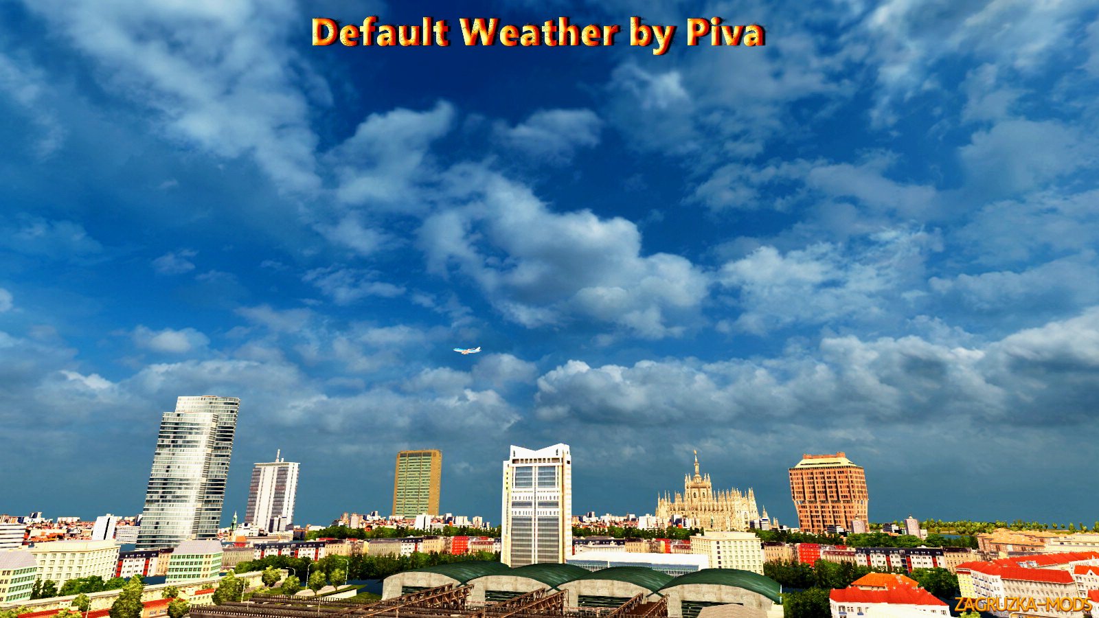 Default Weather by Piva (1.20) for ETS 2