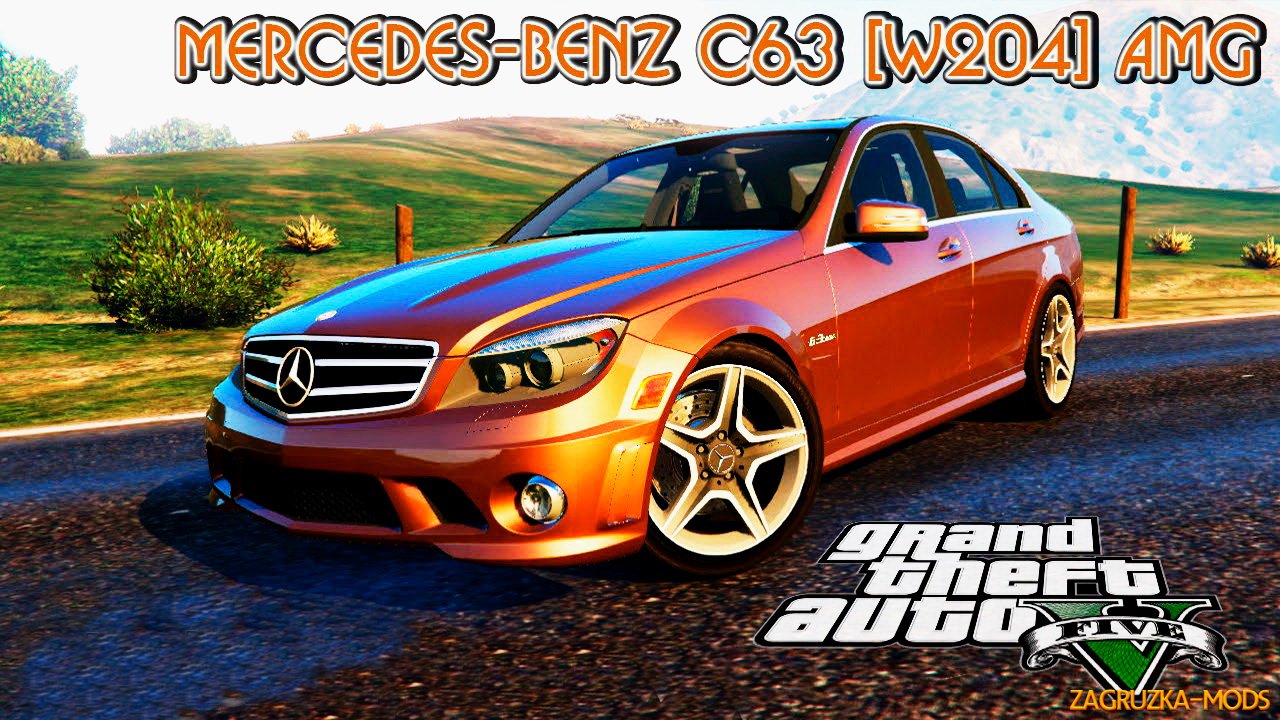 Mercedes-Benz C63 AMG v1.0 for GTA 5