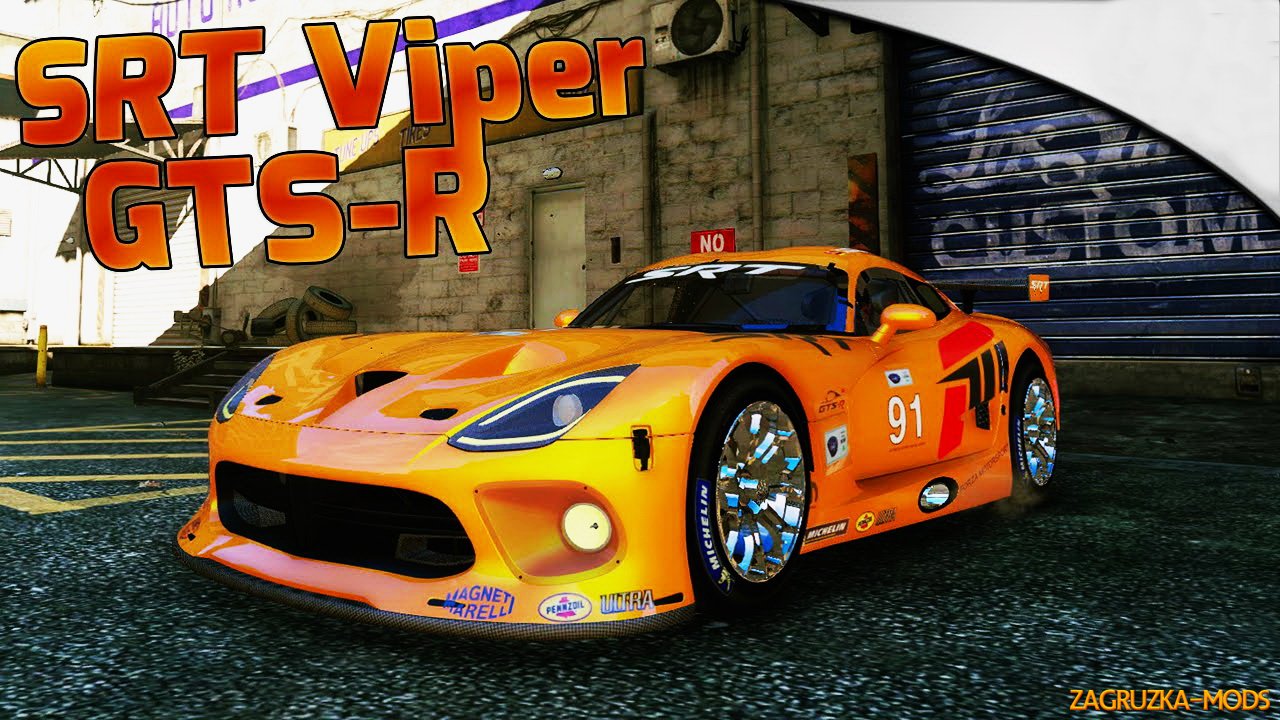 SRT Viper GTS-R 2013 v1.0 (Beta) for GTA 5