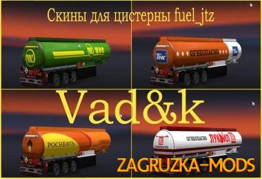 SKINS RUSSIAN COMPANIES FOR TANKS FUEL JTZ