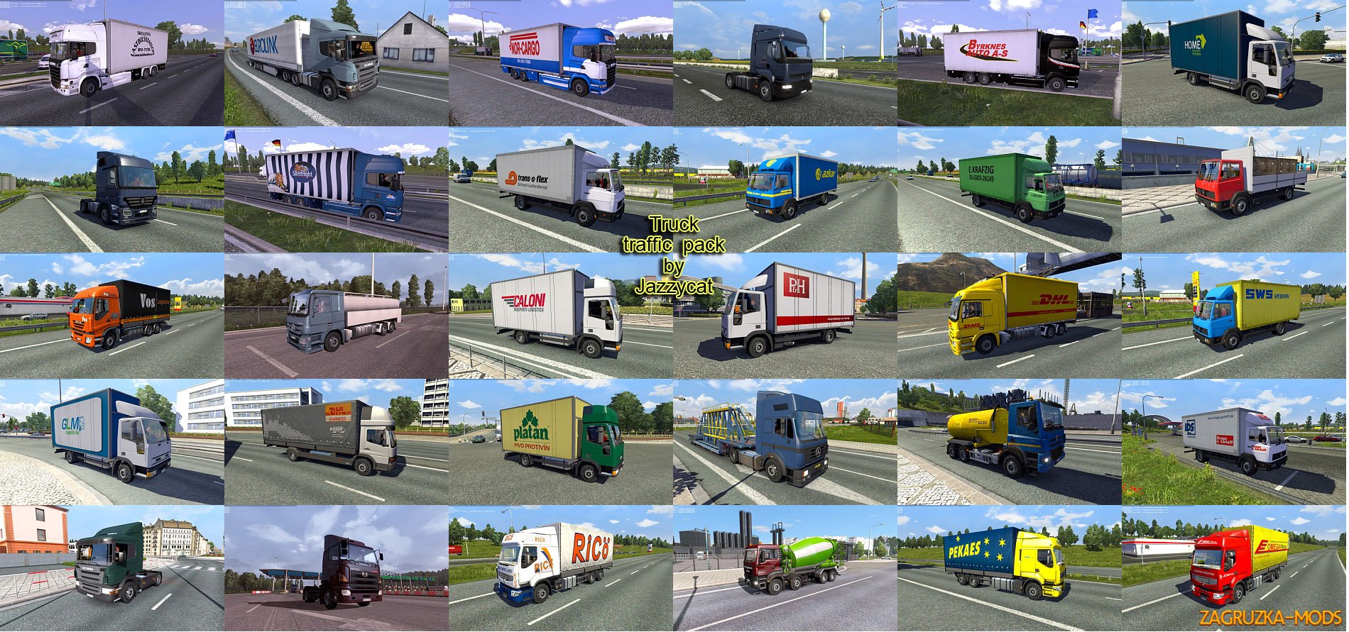 Truck Traffic Pack v1.9 for ETS 2