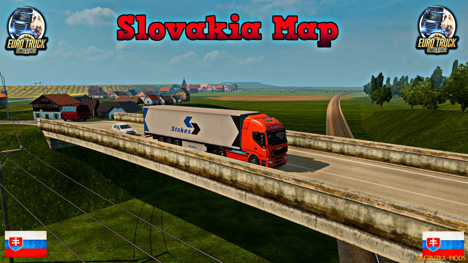 Slovakia Map v5.0 by kapo944 (1.25.x) for ETS 2