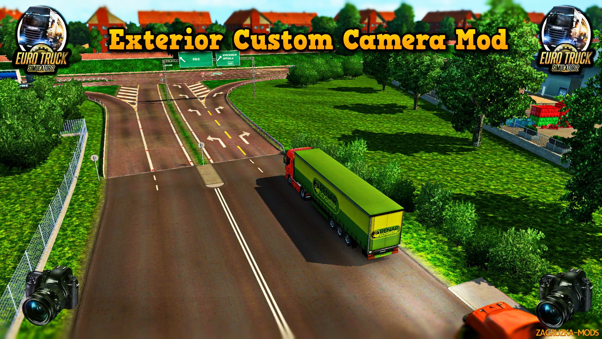 Exterior Custom Camera Mod v1.0 for ETS 2