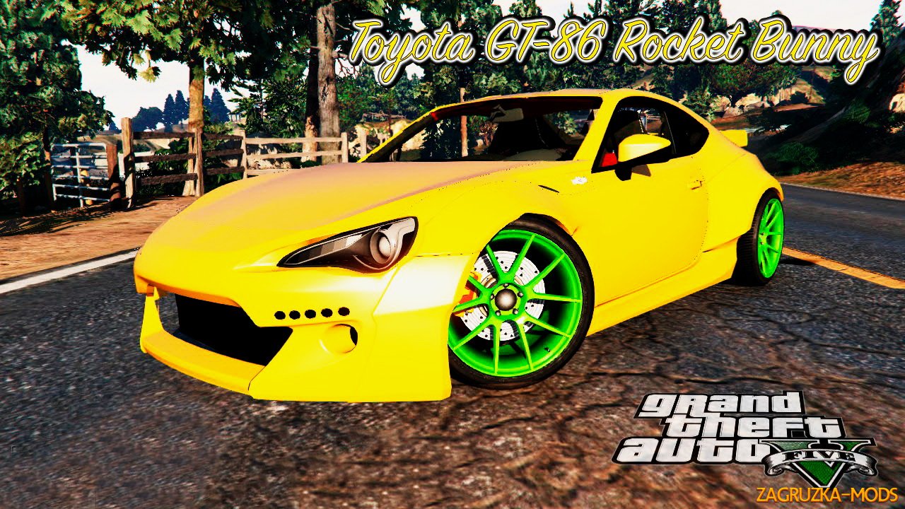 Rocket Bunny Toyota GT-86 v1.0 (Beta) for GTA 5