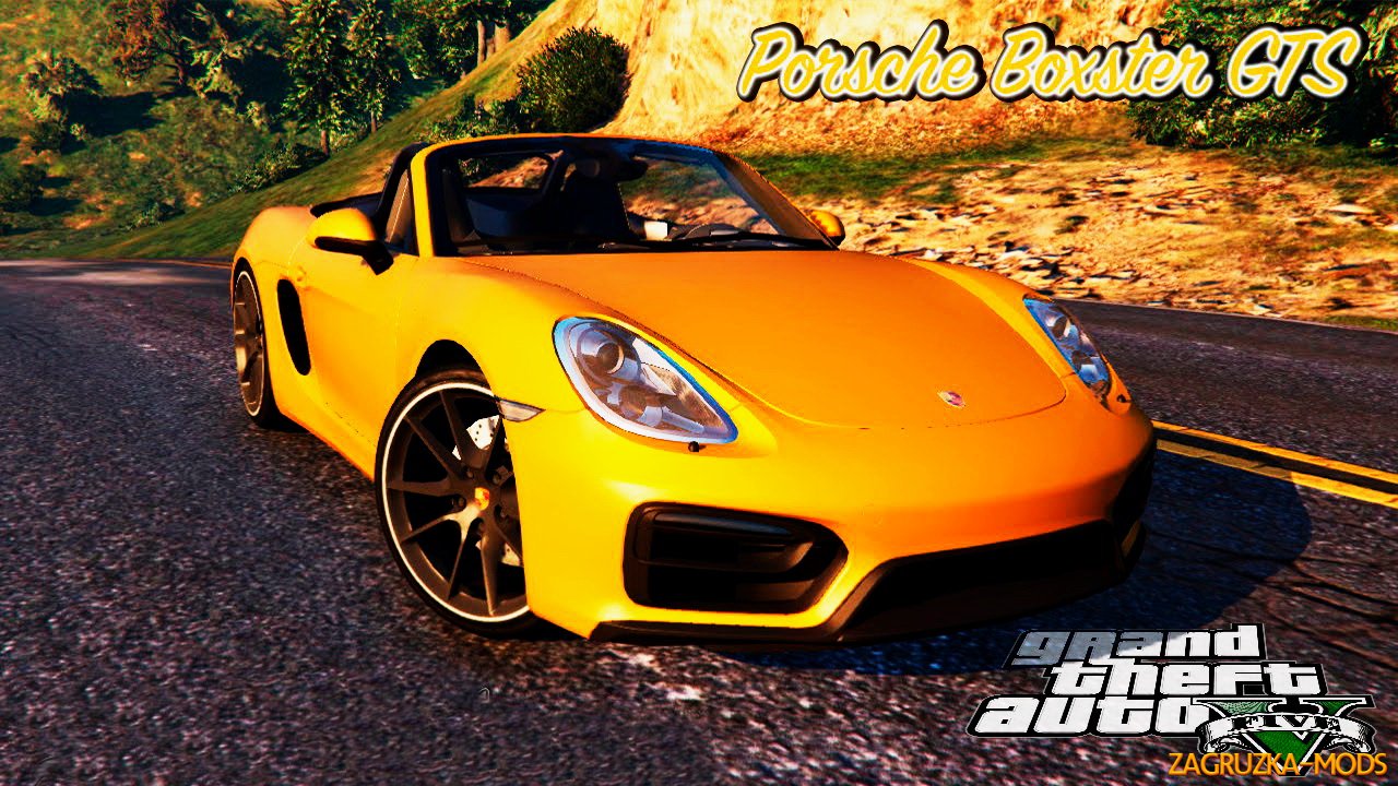 Porsche Boxster GTS v1.2 for GTA 5