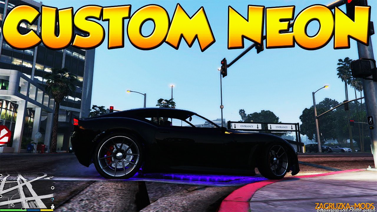 Custom Neons Mod Cars v1.1 for GTA 5