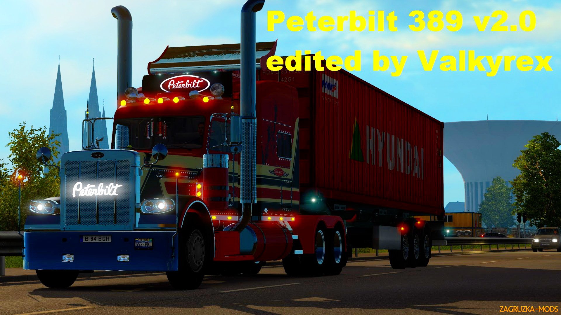 Peterbilt 389 v2.0 edited by Valkyrex for ETS 2