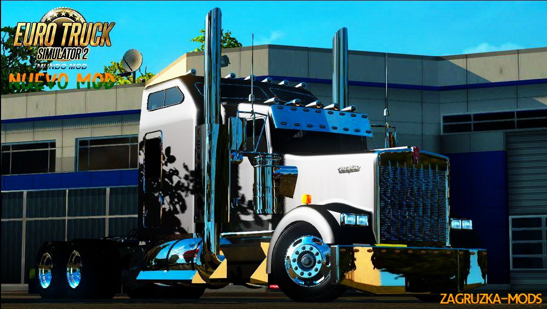 Kenworth W900L by tronp for ETS 2
