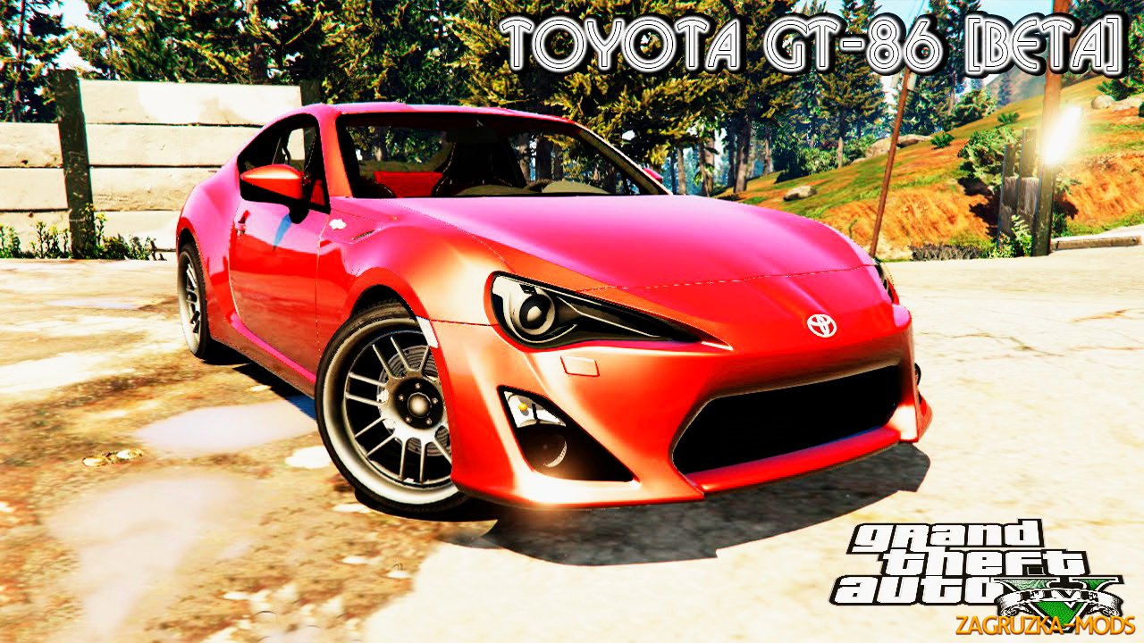 Toyota GT-86 v1.4 for GTA 5