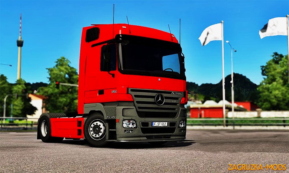 Mercedes Actros Edited (1.20.x) for ETS 2