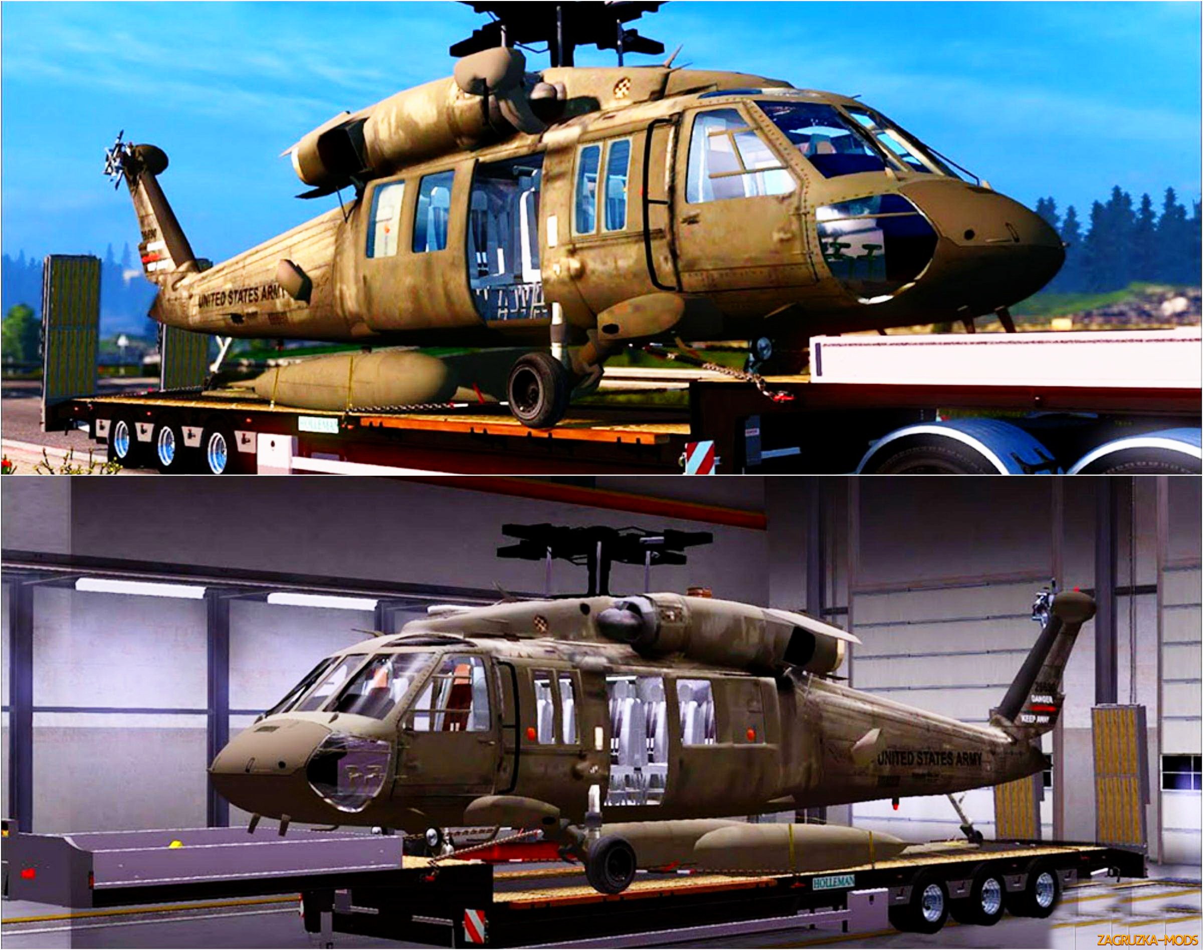 Trailer UH-60 Black Hawk v3.0 for ETS 2