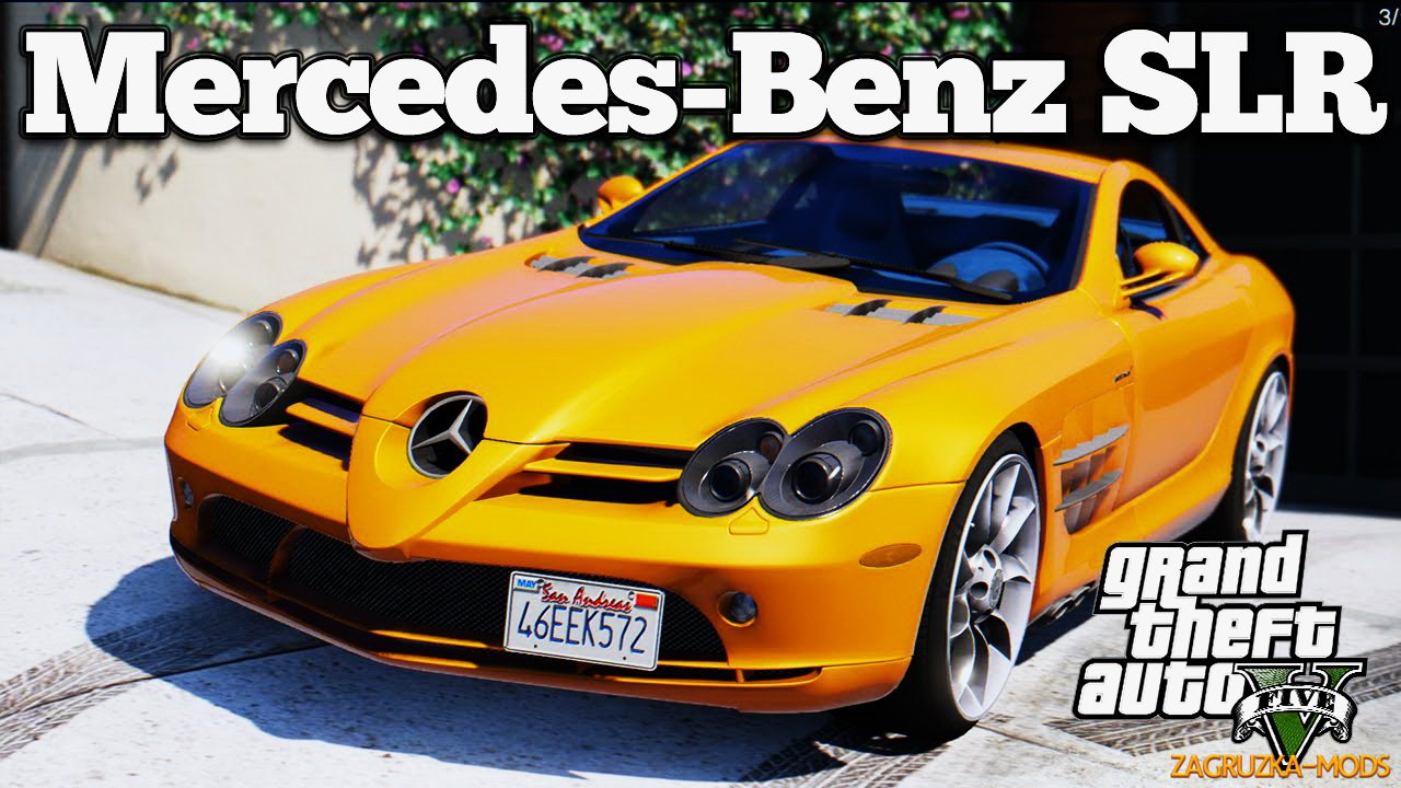 Mercedes-Benz SLR 2005 v2.0 for GTA 5