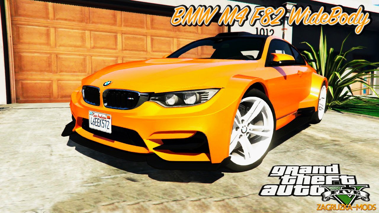 BMW M4 F82 WideBody v1.0 for GTA 5