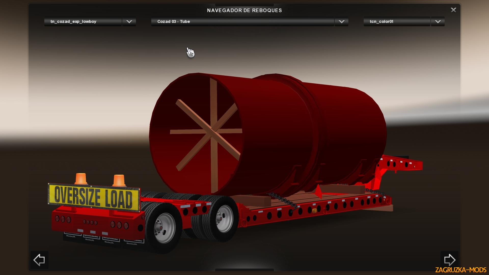Fontaine Phantom Flatbed Trailer Pack v1.0 for ETS 2 Fontaine Phantom Flatbed Trailer Pack v1.0 for ETS 2