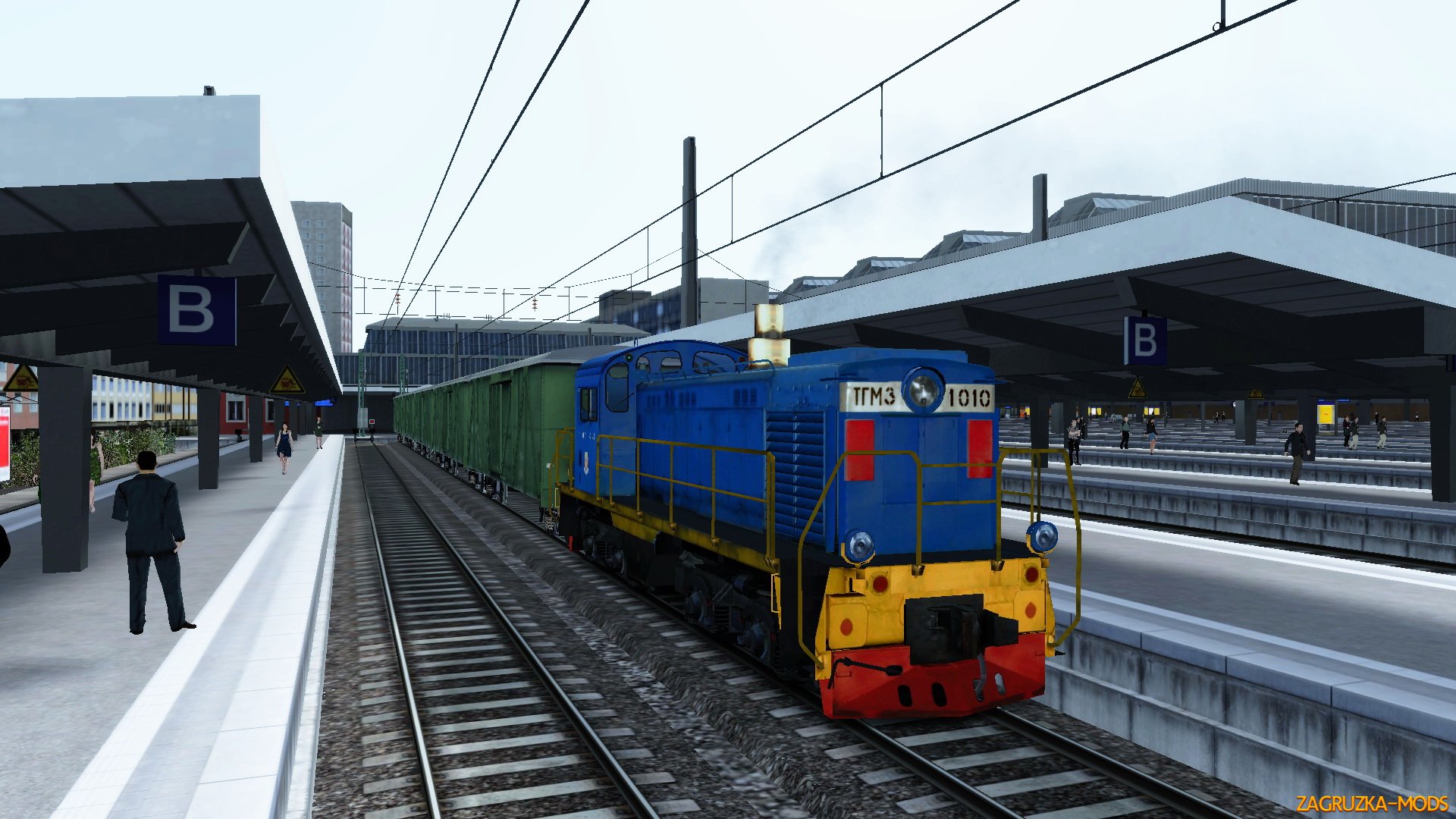 Locomotive TGM3 (ТГМ3 тепловоз) v1.0 for Train Simulator 2015 Locomotive TGM3 (ТГМ3 тепловоз) v1.0 for Train Simulator 2015